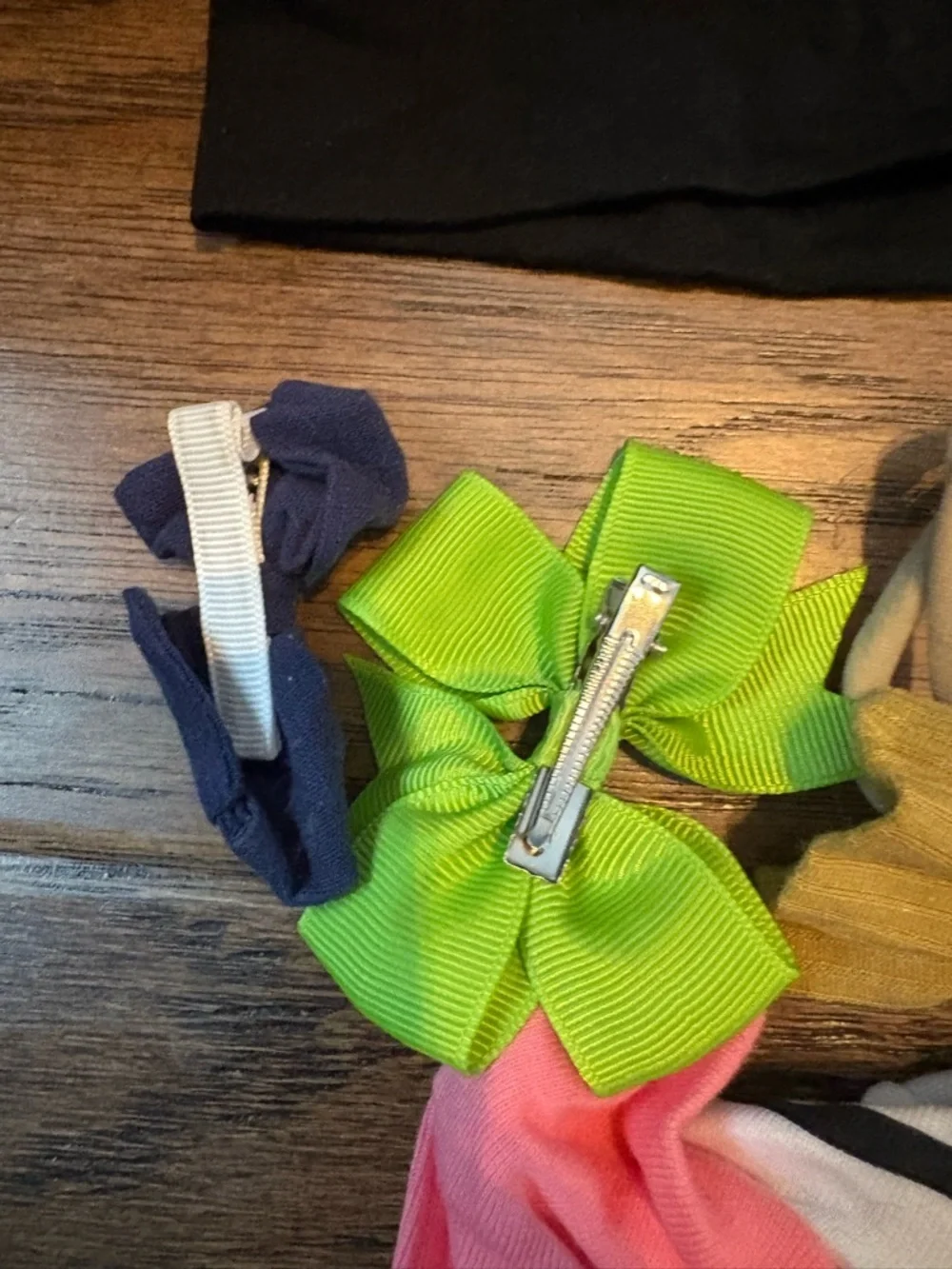 Assorted Kids Headband & Beanie Set — Pink Beanie with Mix of Colorful Headbands